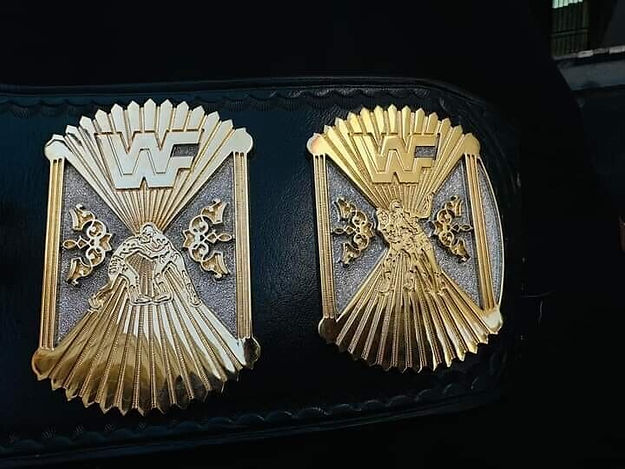 24K GOLD WWF Premium Winged Eagle CNC Championship Belt