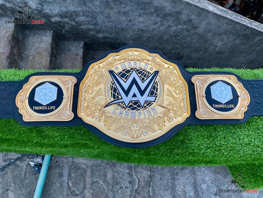 World Champion Custom Gold Championship Belt