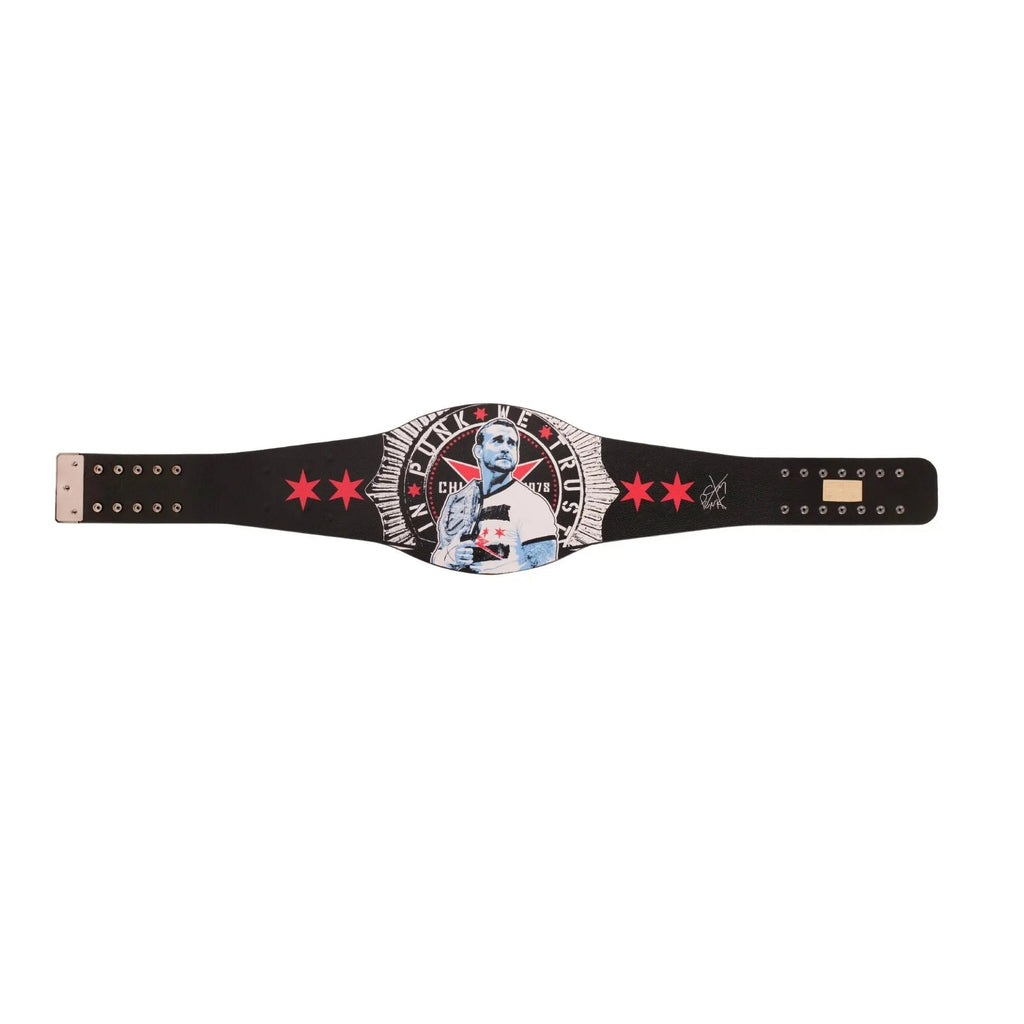 CM Punk 434-Day Record Signature Series Championship Title Belt ChampionshipBeltUS