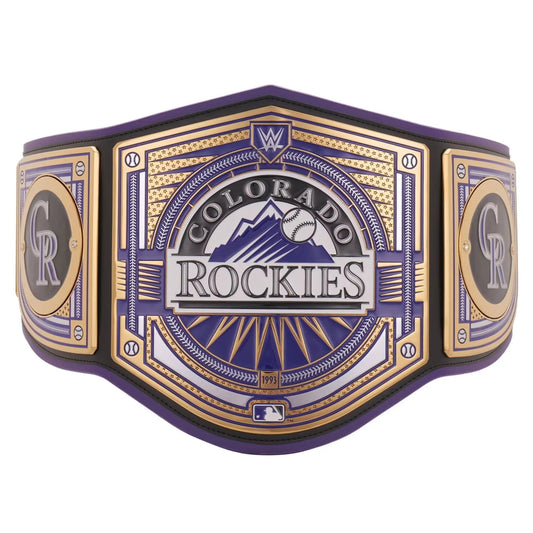 Colorado Rockies Legacy Title Belt Championship Replica