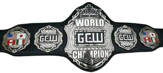 IC Intercontinental Wrestling belt Championship 4mm Zinc Replica adult size