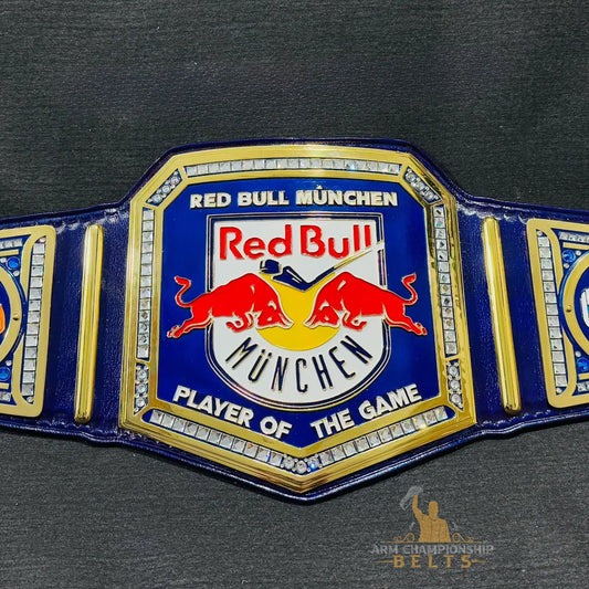 Custom Red Bull München Championship Belt – Fully Customizable