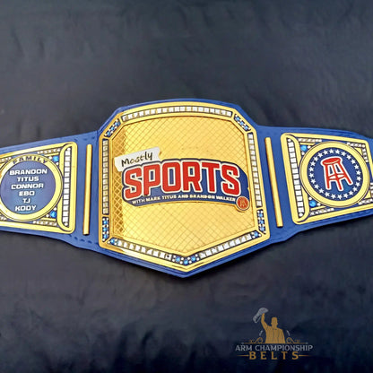 Custom Barstool Sports Championship Belt – Inspired by WWE