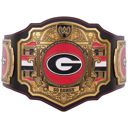 Georgia Bulldogs WWE Legacy Title Belt