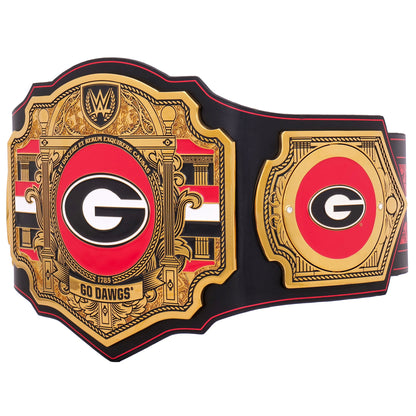 Georgia Bulldogs WWE Legacy Title Belt