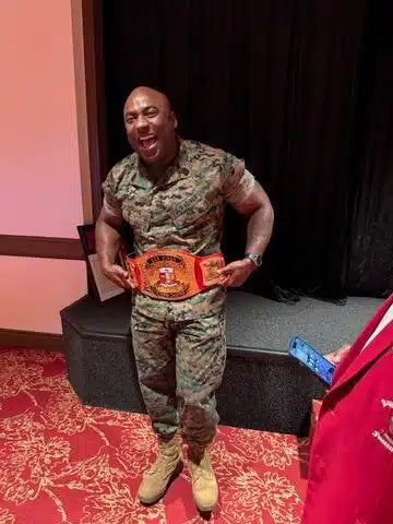 Sergeant Major Custom Marine Corps Championship Belt