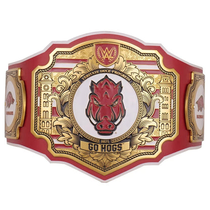 Arkansas Razorbacks WWE Legacy Title Belt