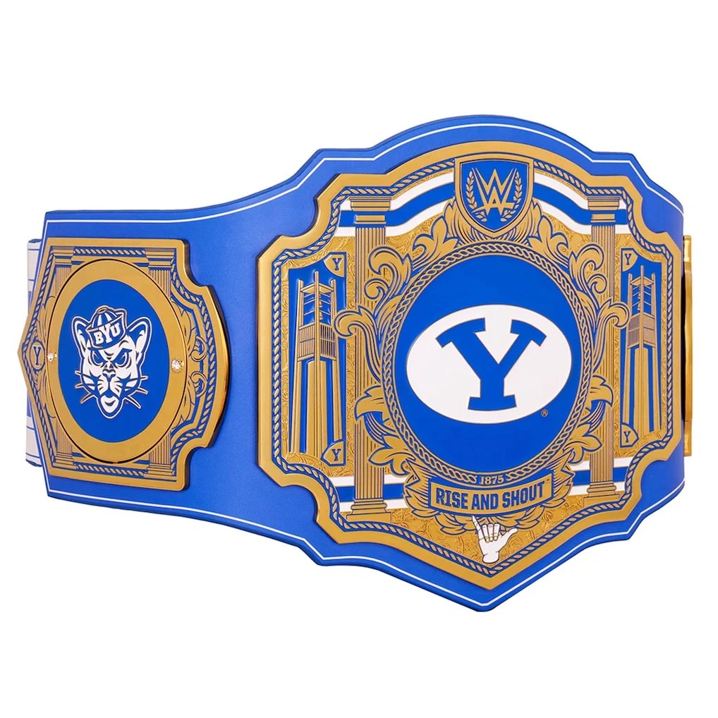 BYU Cougars WWE Legacy Title Belt
