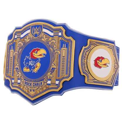 Kansas Jayhawks WWE Legacy Title Belt