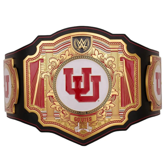 Utah Utes WWE Legacy Title Belt