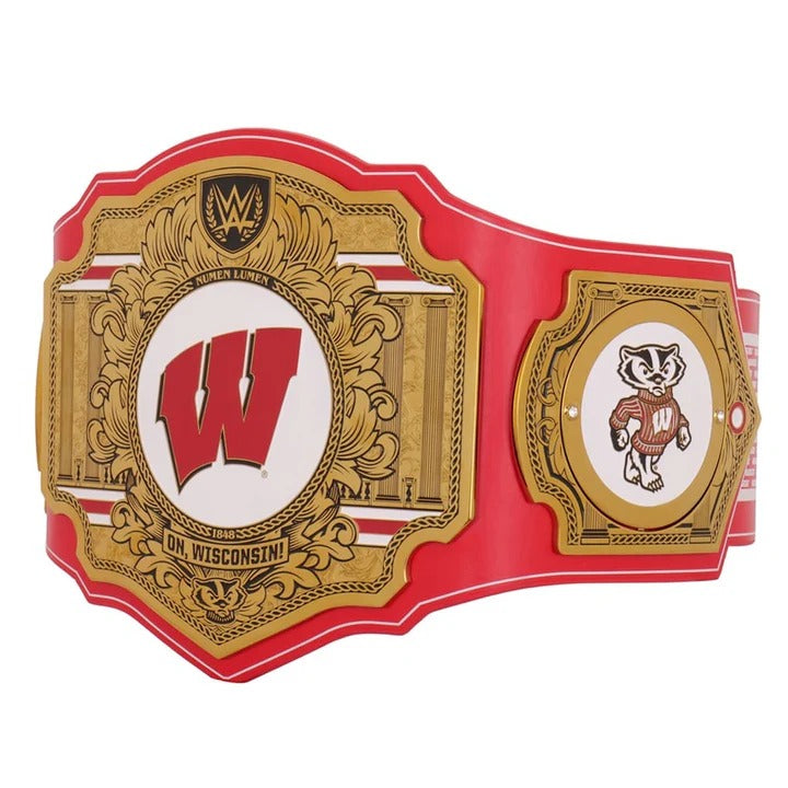 Wisconsin Badgers WWE Legacy Title Belt