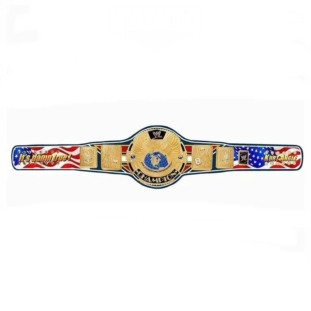 WWE Big Eagle Kurt Angle Signature Series Championship Replica Belt Adult ChampionshipBeltUS