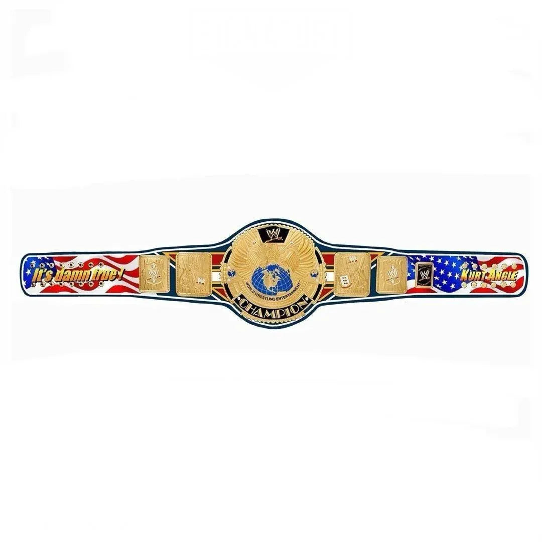 WWE Big Eagle Kurt Angle Signature Series Championship Replica Belt Adult ChampionshipBeltUS