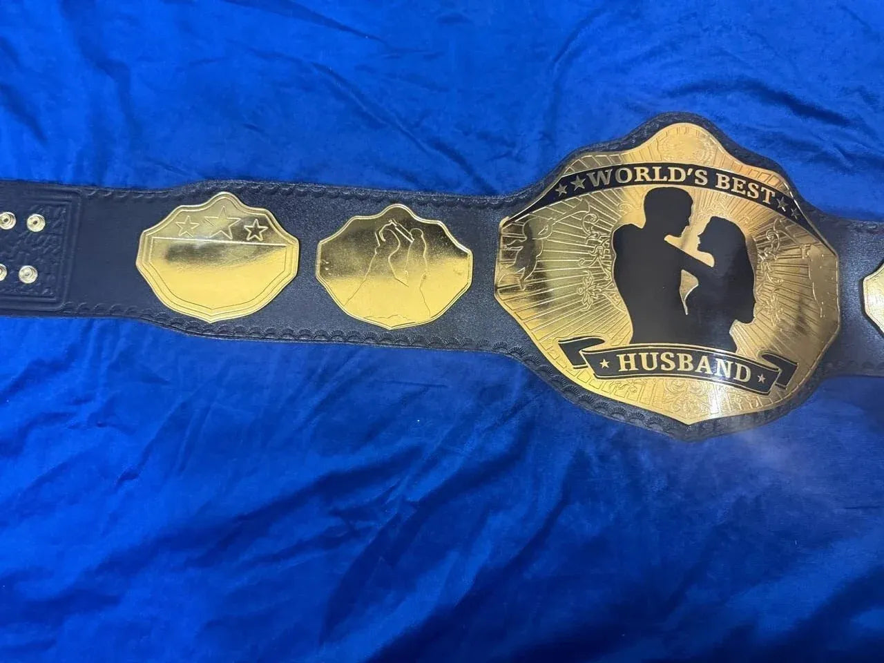 WORLD BEST HUSBAND WRESTLING CHAMPIONSHIP Belt ChampionshipBeltUS
