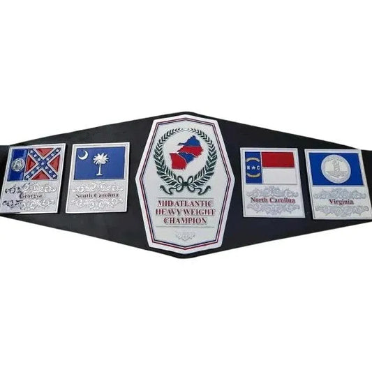NWA Mid Atlantic Heavyweight Wrestling Championship Title Belt ChampionshipBeltUS