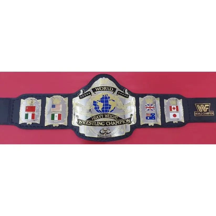 WWF Hulk Hogan Wrestling Heavyweight Championship Title Belt Replica ChampionshipBeltUS