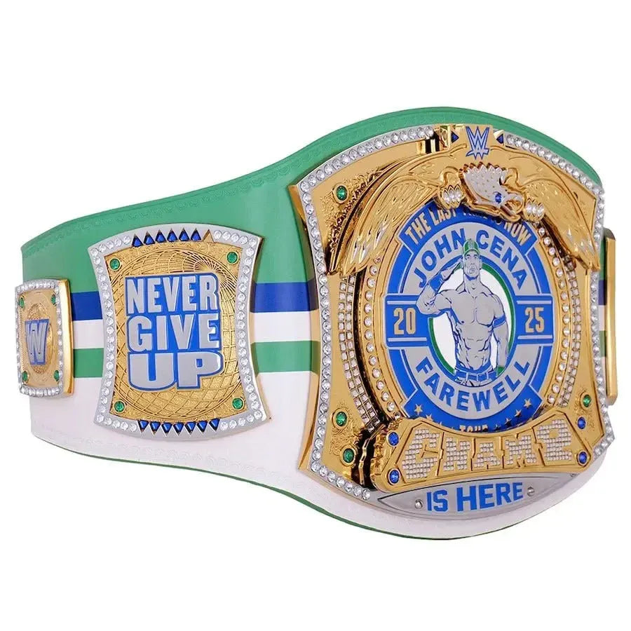 John Cena Farewell Tour 2025 Dallas Belts ChampionshipBeltUS