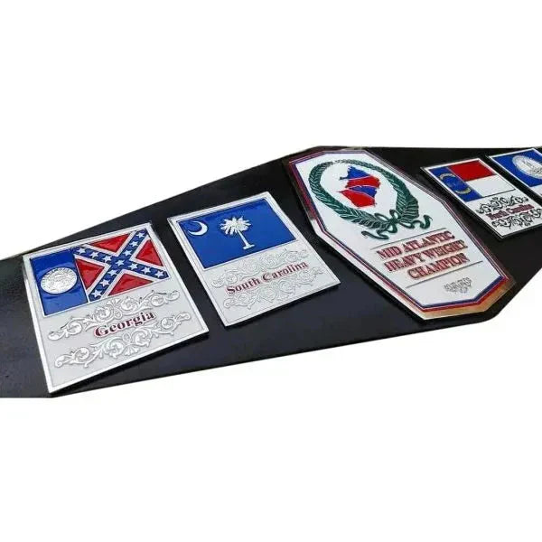 NWA Mid Atlantic Heavyweight Wrestling Championship Title Belt ChampionshipBeltUS