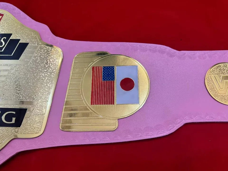WWF Women’s Wrestling Championship Replica Title Belt ChampionshipBeltUS
