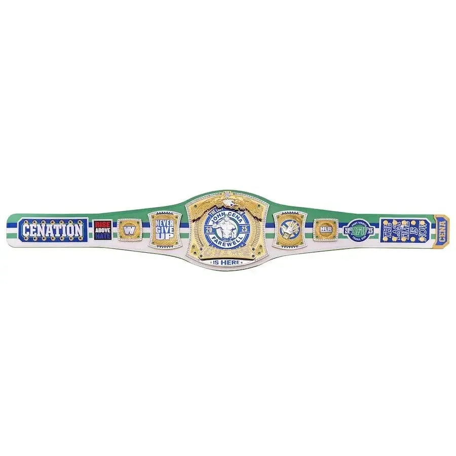 John Cena Farewell Tour 2025 Dallas Belts ChampionshipBeltUS