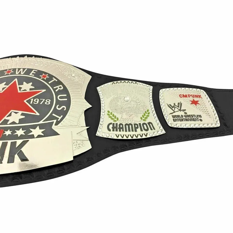 WWE CM PUNK WRESTLING CHAMPIONSHIP BELT ChampionshipBeltUS