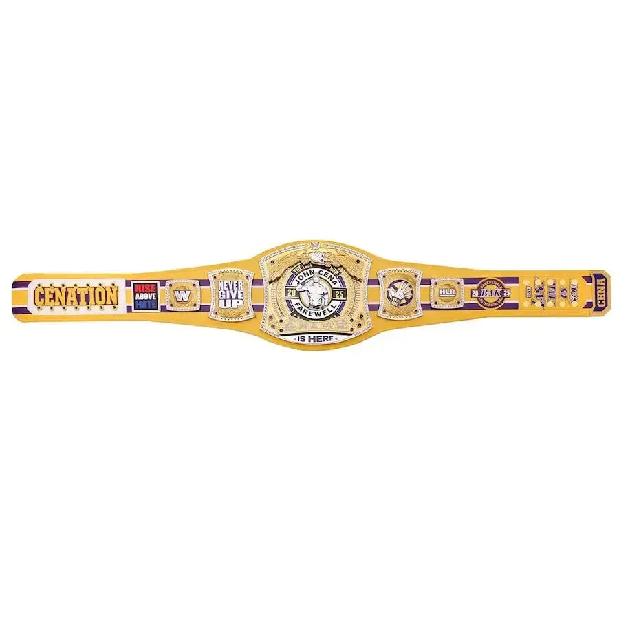 John Cena Backpack Farewell Tour 2025 ChampionshipBeltUS