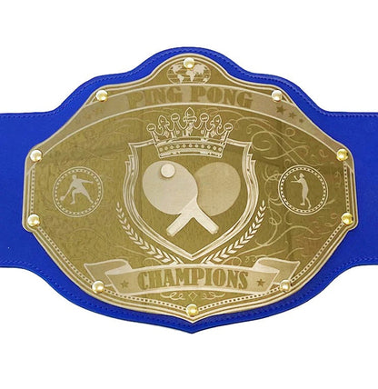Design Your Own Ping Pong Championship Belt - Custom Text ChampionshipBeltUS