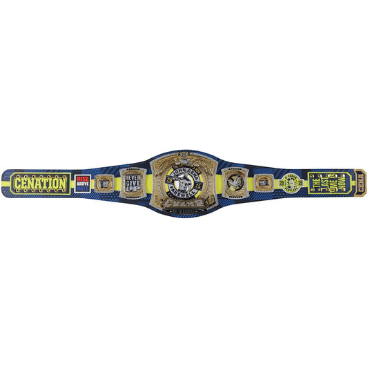 John Cena WWE Farewell Tour Brussels Replica Title Belt - Limited Edition of 25 (Copy) ChampionshipBeltUS