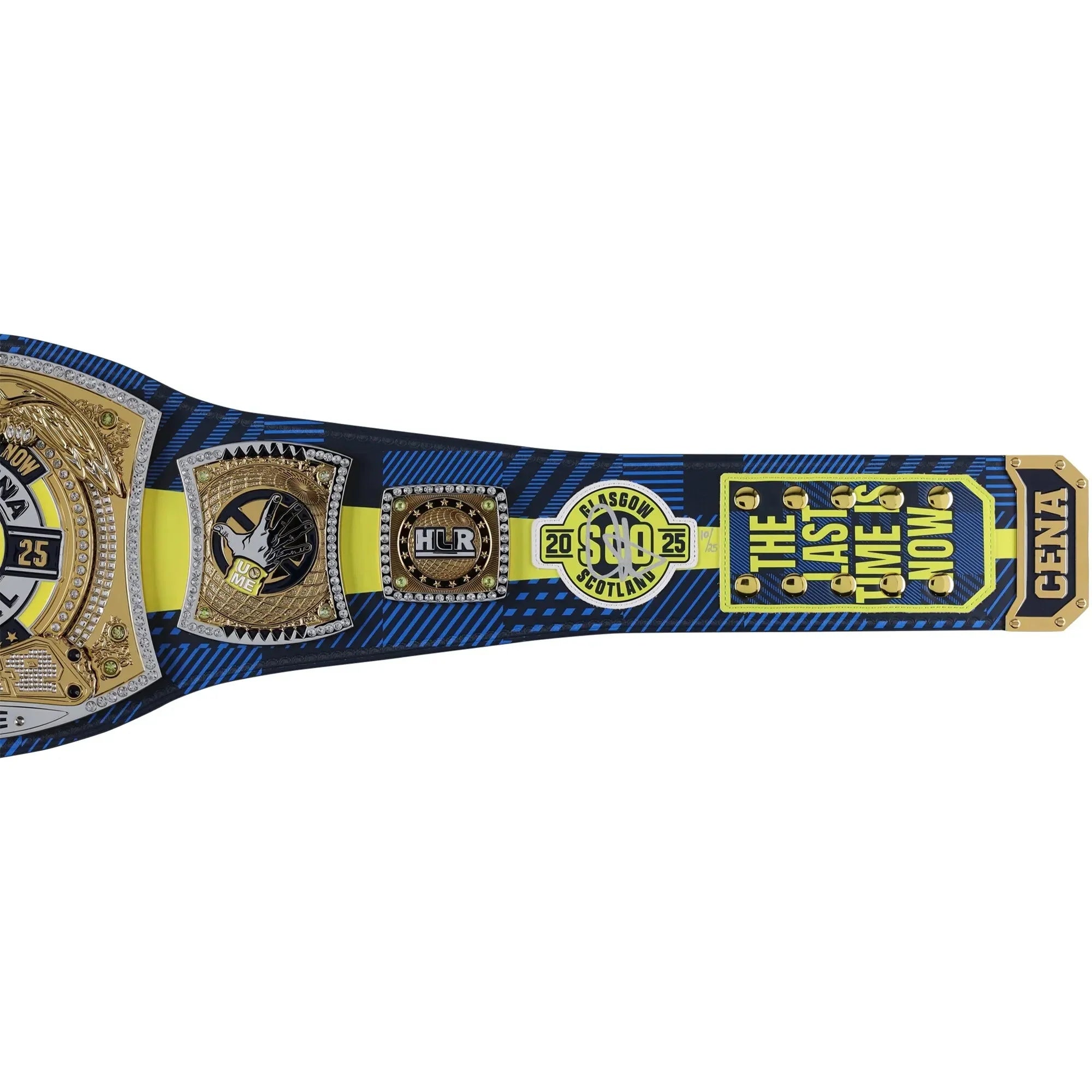 John Cena WWE Farewell Tour Brussels Replica Title Belt - Limited Edition of 25 (Copy) ChampionshipBeltUS