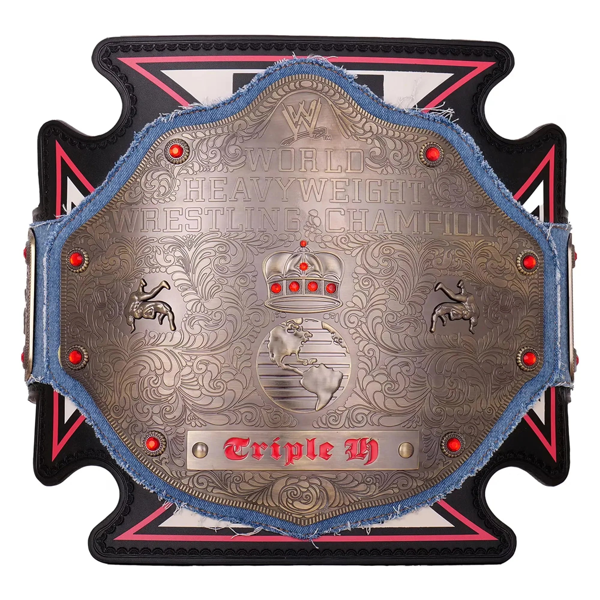 Triple H 30 Years Evolution World Heavyweight Championship Title Belt ChampionshipBeltUS