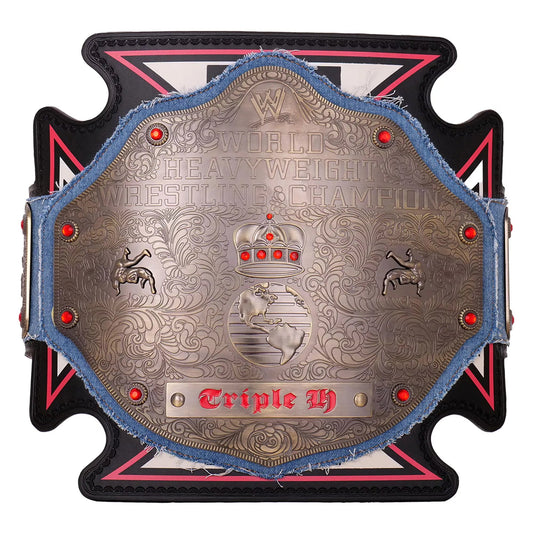 Triple H 30 Years Evolution World Heavyweight Championship Title Belt ChampionshipBeltUS