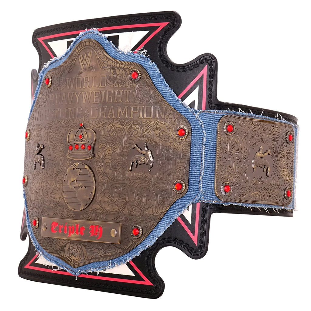Triple H 30 Years Evolution World Heavyweight Championship Title Belt ChampionshipBeltUS