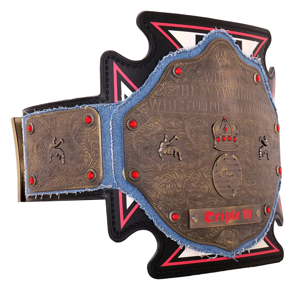 Triple H 30 Years Evolution World Heavyweight Championship Title Belt ChampionshipBeltUS
