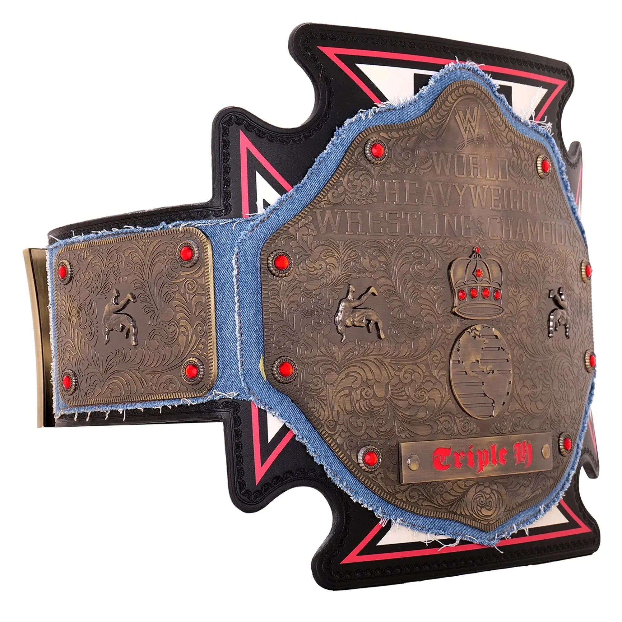 Triple H 30 Years Evolution World Heavyweight Championship Title Belt ChampionshipBeltUS