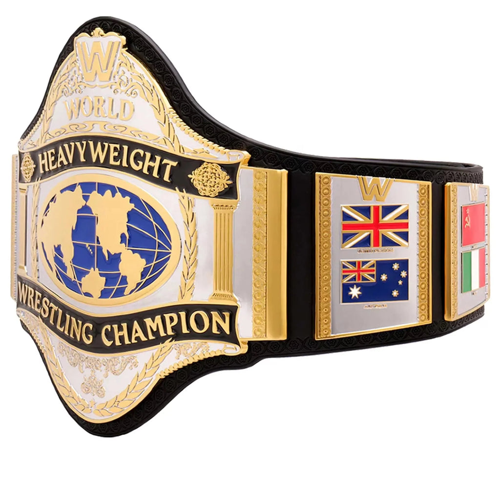 WWE Championship 1986 Retro Replica Title Belt (Copy) ChampionshipBeltUS
