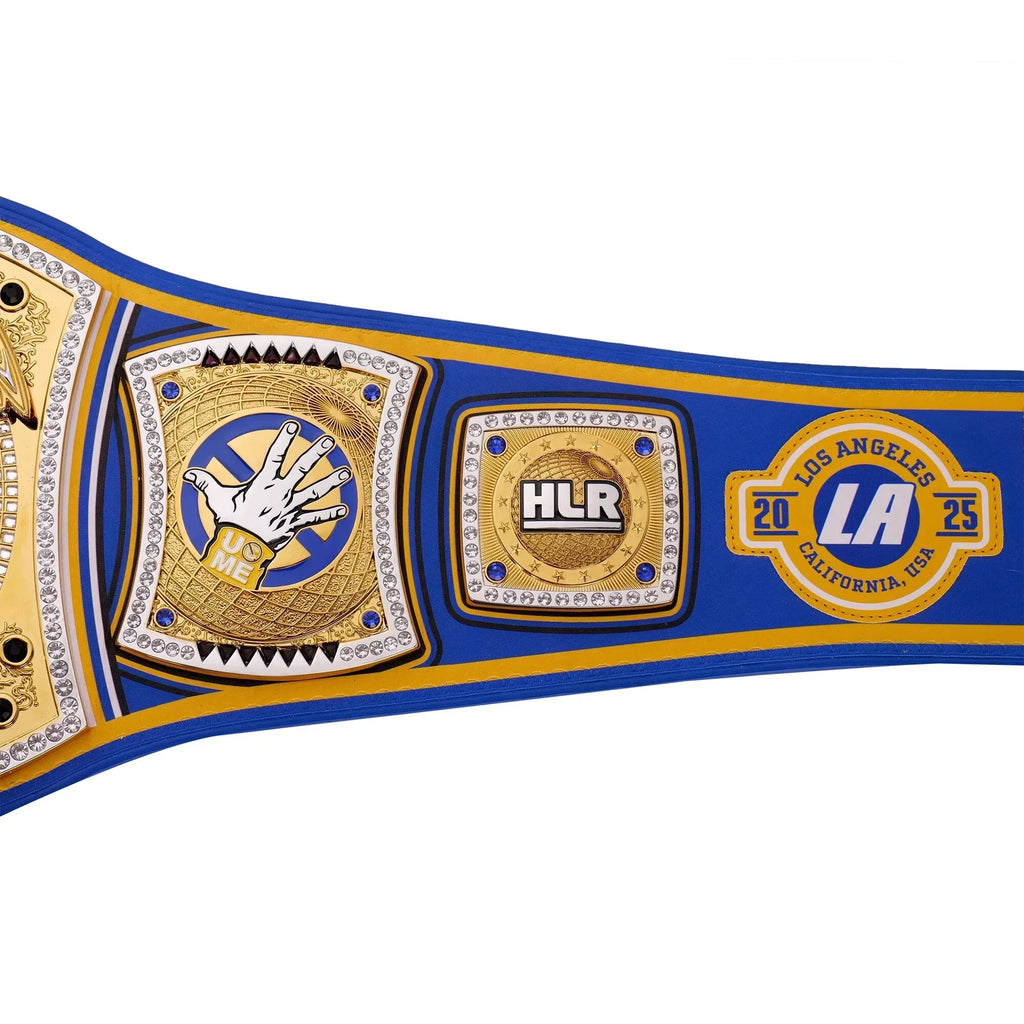 John Cena Farewell Tour 2025 Money In The Bank Los Angeles Spinner Championship Replica Title Belt (Copy) ChampionshipBeltUS