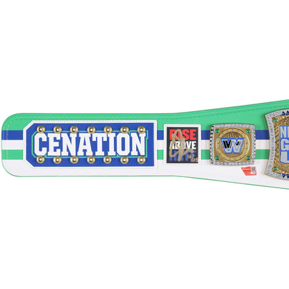 John Cena WWE Autographed Farewell Tour 2025 Dallas Replica Title Belt - Limited Edition of 25