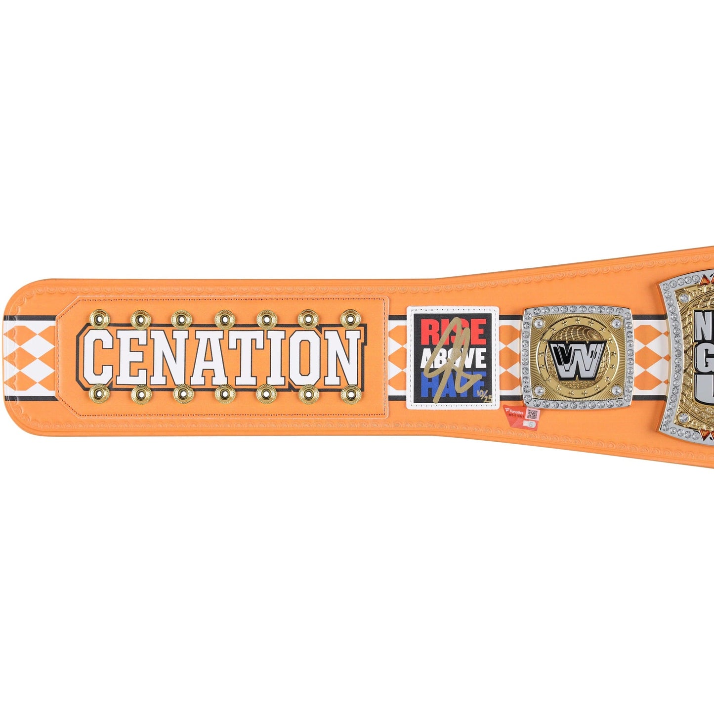 John Cena WWE Autographed Farewell Tour 2025 Knoxville Replica Title Belt - Limited Edition of 25