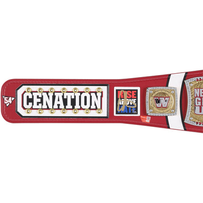 John Cena WWE Autographed Farewell Tour 2025 Springfield Replica Title Belt - Limited Edition of 25