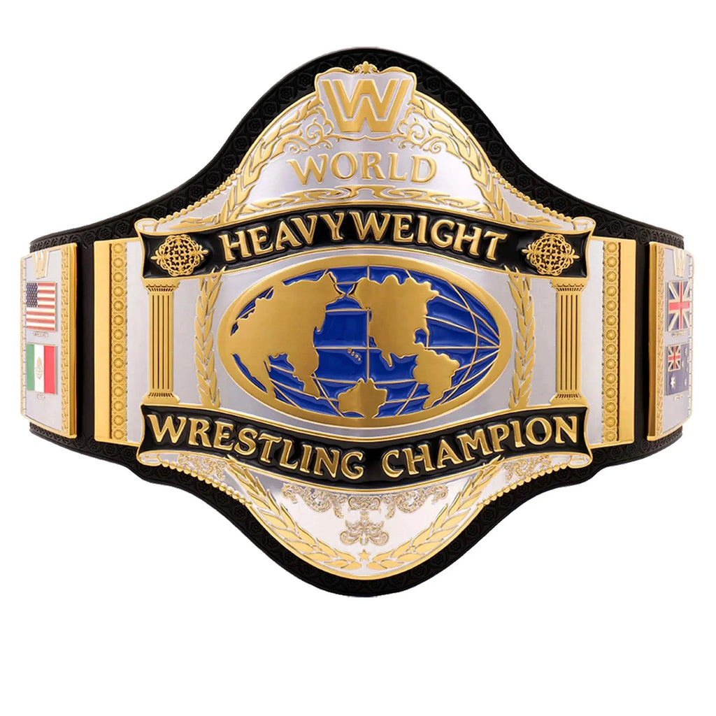 WWE Championship 1986 Retro Replica Title Belt (Copy) ChampionshipBeltUS