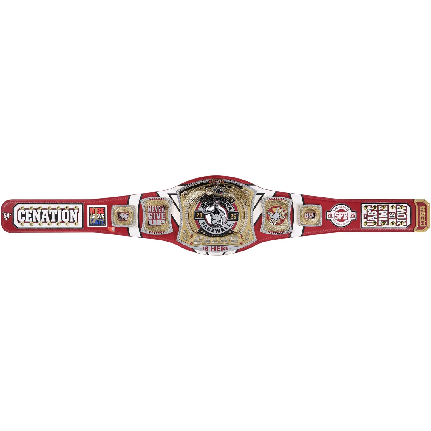 John Cena WWE Autographed Farewell Tour 2025 Springfield Replica Title Belt - Limited Edition of 25