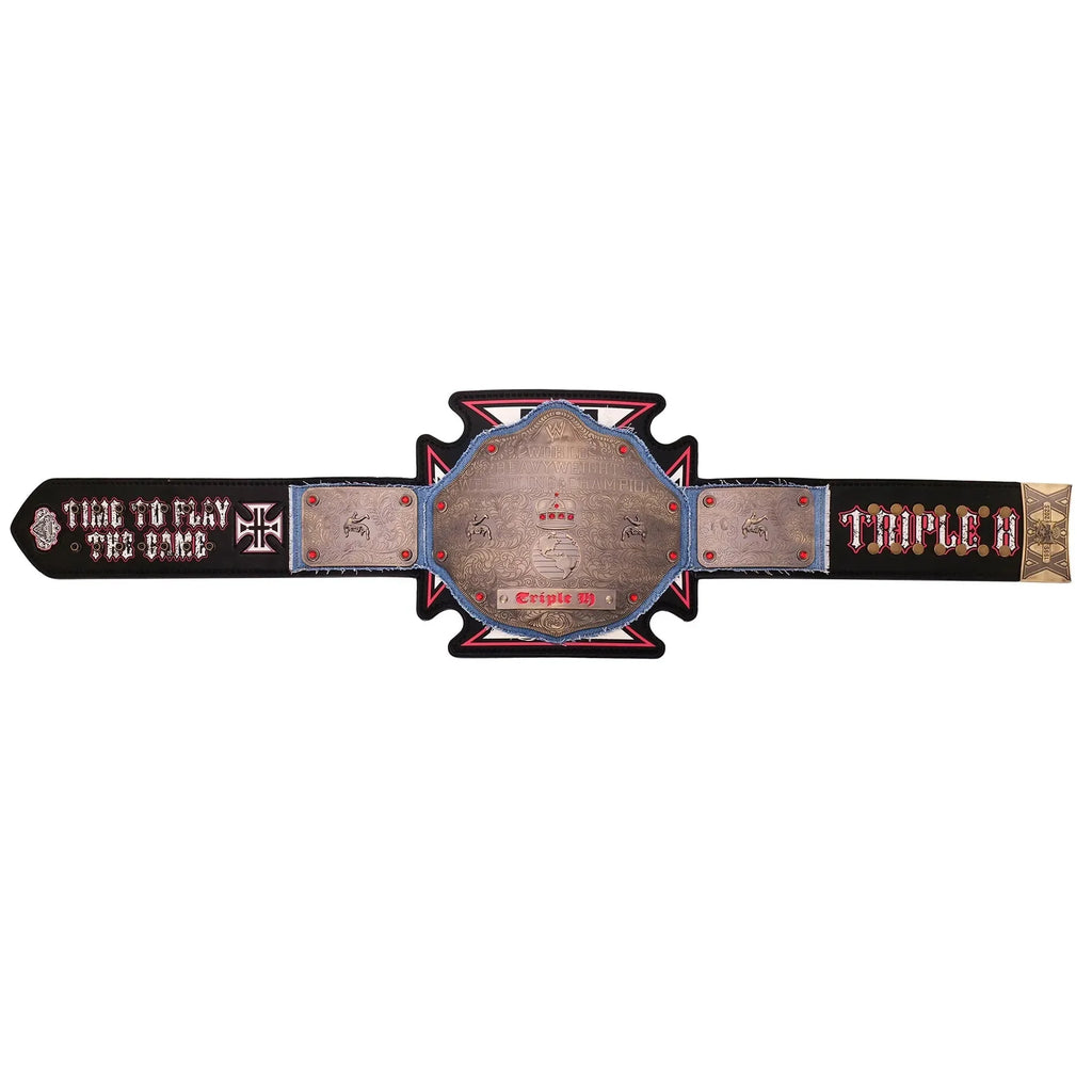 Triple H 30 Years Evolution World Heavyweight Championship Title Belt ChampionshipBeltUS