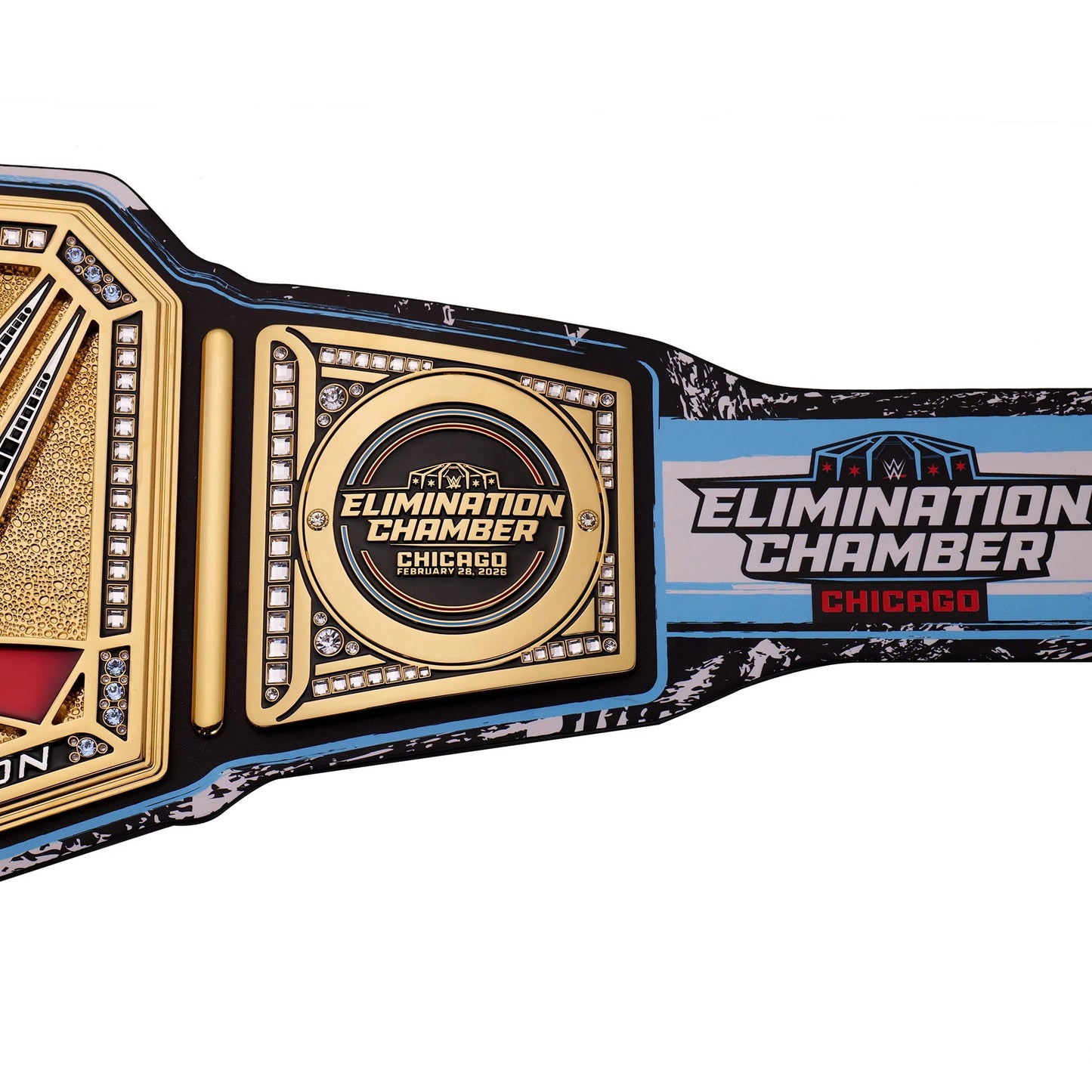 Elimination Chamber 2026 Chicago Championship Replica Title Belt