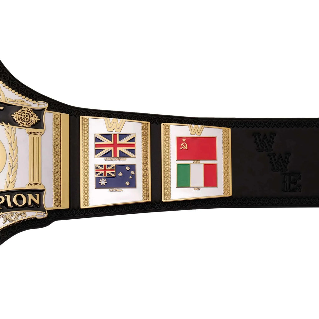 WWE Championship 1986 Retro Replica Title Belt ChampionshipBeltUS