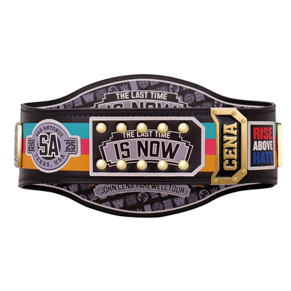 John Cena Farewell Tour 2025 San Antonio Spinner Championship Replica Title Belt ChampionshipBeltUS