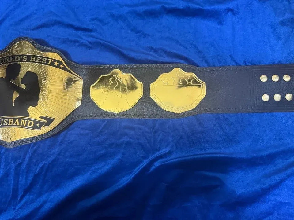 WORLD BEST HUSBAND WRESTLING CHAMPIONSHIP Belt ChampionshipBeltUS