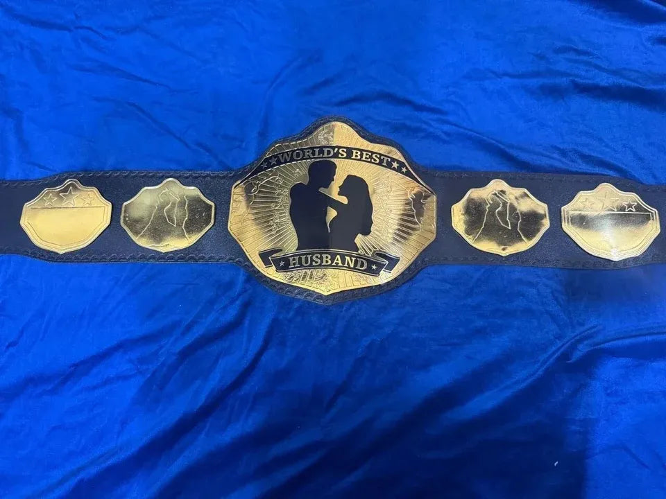 WORLD BEST HUSBAND WRESTLING CHAMPIONSHIP Belt ChampionshipBeltUS