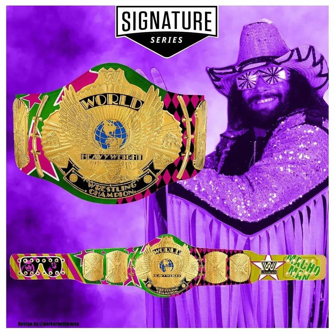 Winged Eagle ChampionShip Signature Series Replica Title belt ChampionshipBeltUS