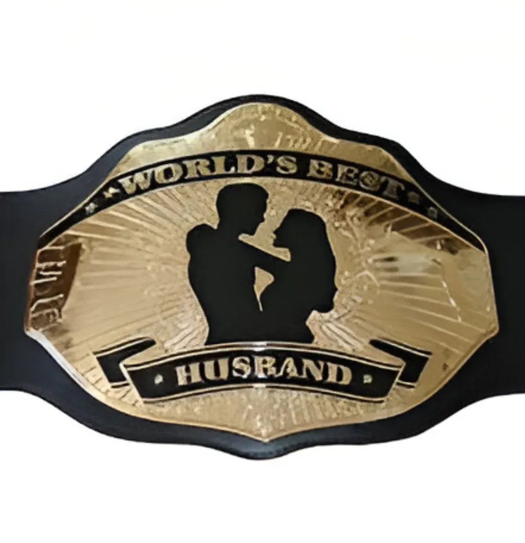 WORLD BEST HUSBAND WRESTLING CHAMPIONSHIP Belt ChampionshipBeltUS
