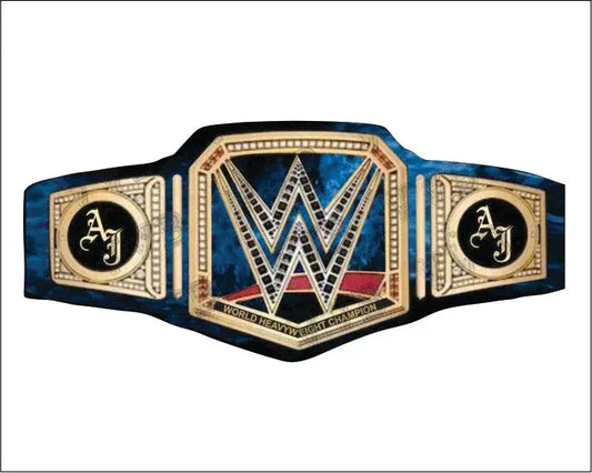 Custom AJ Styles Universal Heavyweight Championship Wrestling Belt ChampionshipBeltUS
